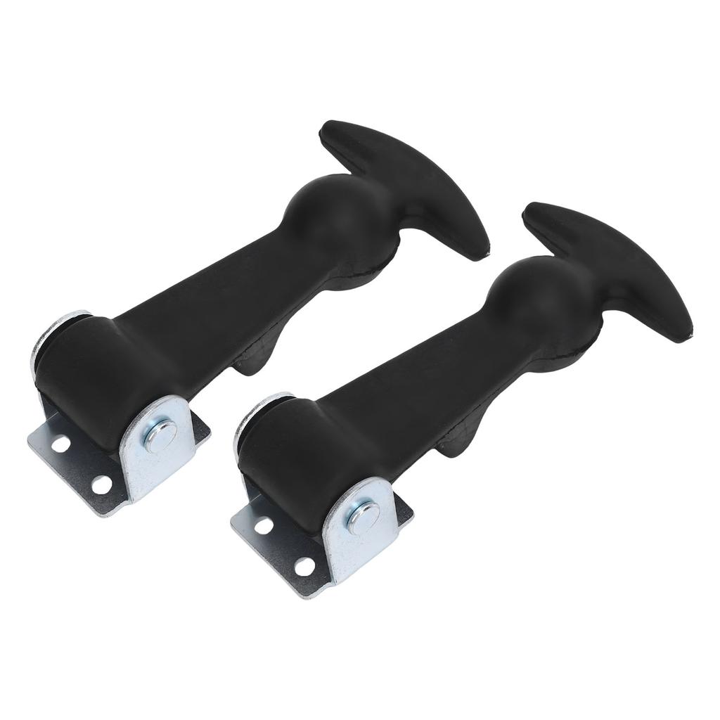 2PCS T Handle Hasp Rubber Hood Catch Draw Latch for Cooler Boat Compartment Cargo Automotive Truck Tool Box