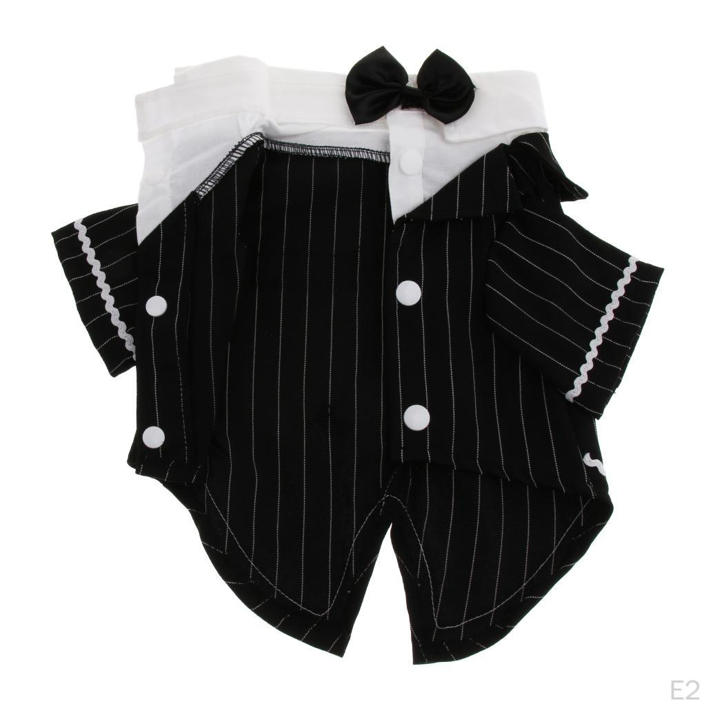 Cat Puppy Clothes Dog Wedding Dress Tuxedo Suit Coat Chihuahua Poodle Pet Apparel