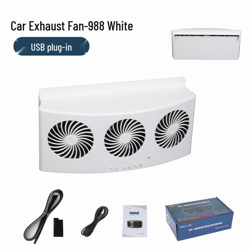 Solar-Powered Car Ventilation Fan for Enhanced Air Circulation