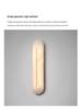 Modern Alabaster Wall Light - Minimalist French Design for Living Rooms, Bedrooms & Hallways