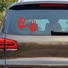 Waterproof Zombie Bloody Vehicle Car Hands Print Window Rear Sticker Decal Decor