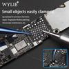 WYLIE Titanium Alloy Tweezers Professional Phone Repair Tool Fingerprint Flying Wire Tweezers Antimagnetic Electronic Forceps
