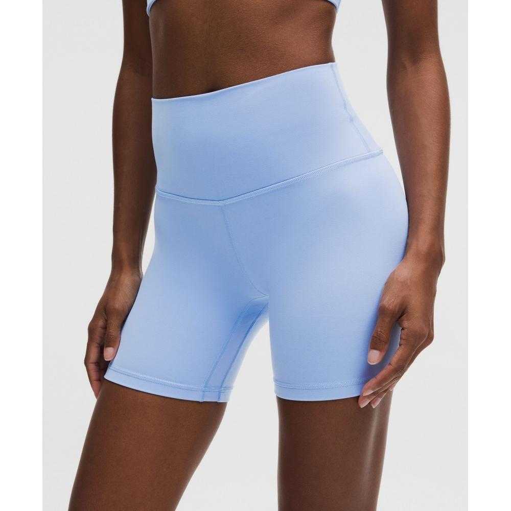 Lululemon Align  High Rise Short 6  Sinatra Blue