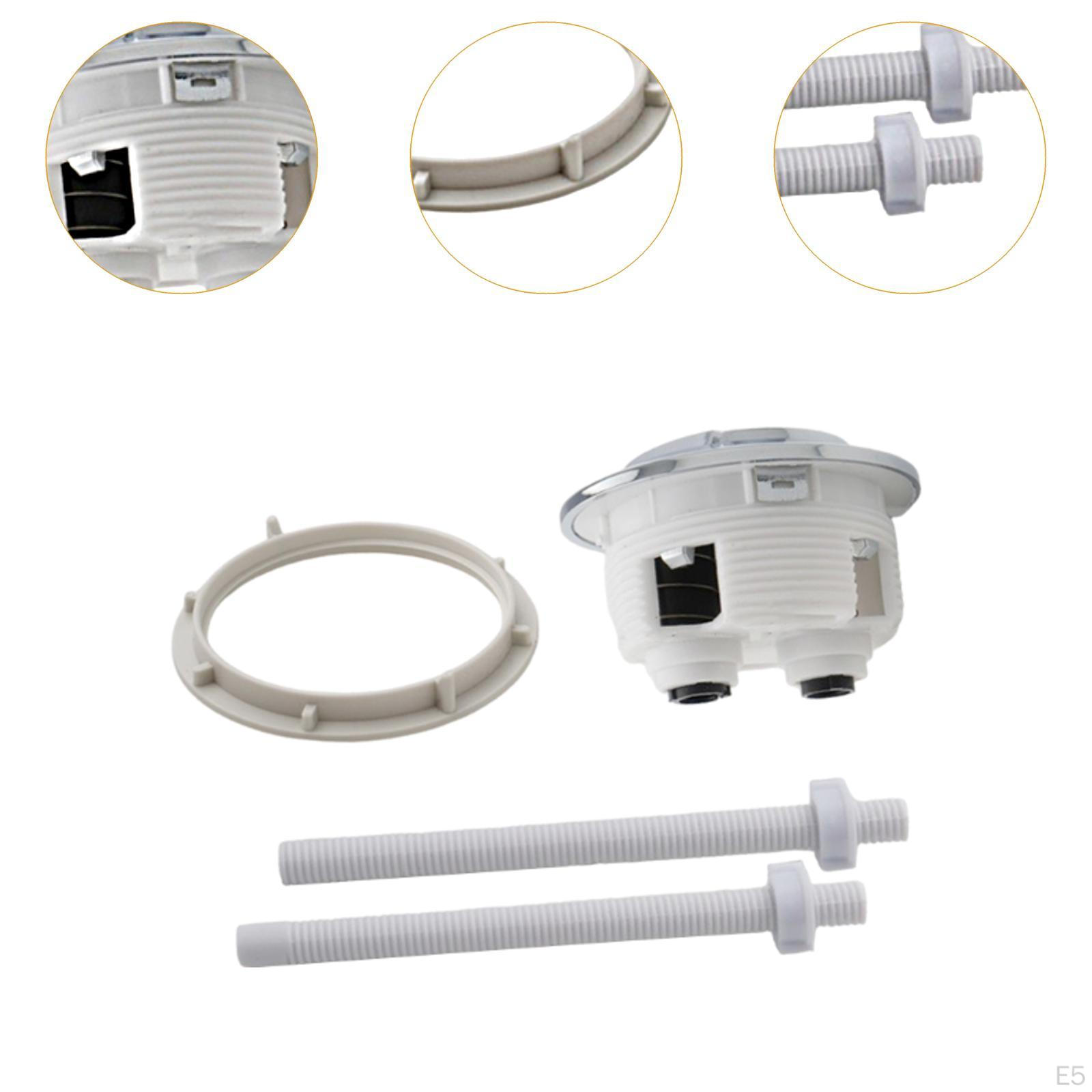 Кнопка унитаза с двойным нажатием и регулируемым набором запасных частей для бачка S — фото 6