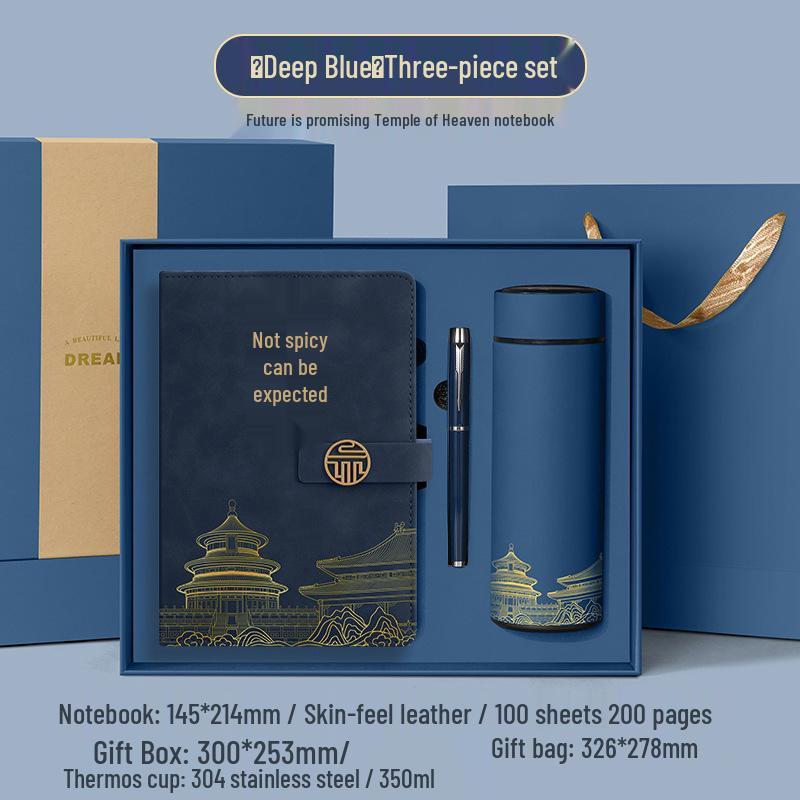 A5 Notebook Gift Set: Customizable Business & Student Diary with Logo