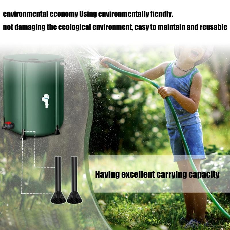 Foldable Rain Bucket Rain Water Collection Bucket Portable Folding Water Catcher Container for Outdoor Irrigation Use
