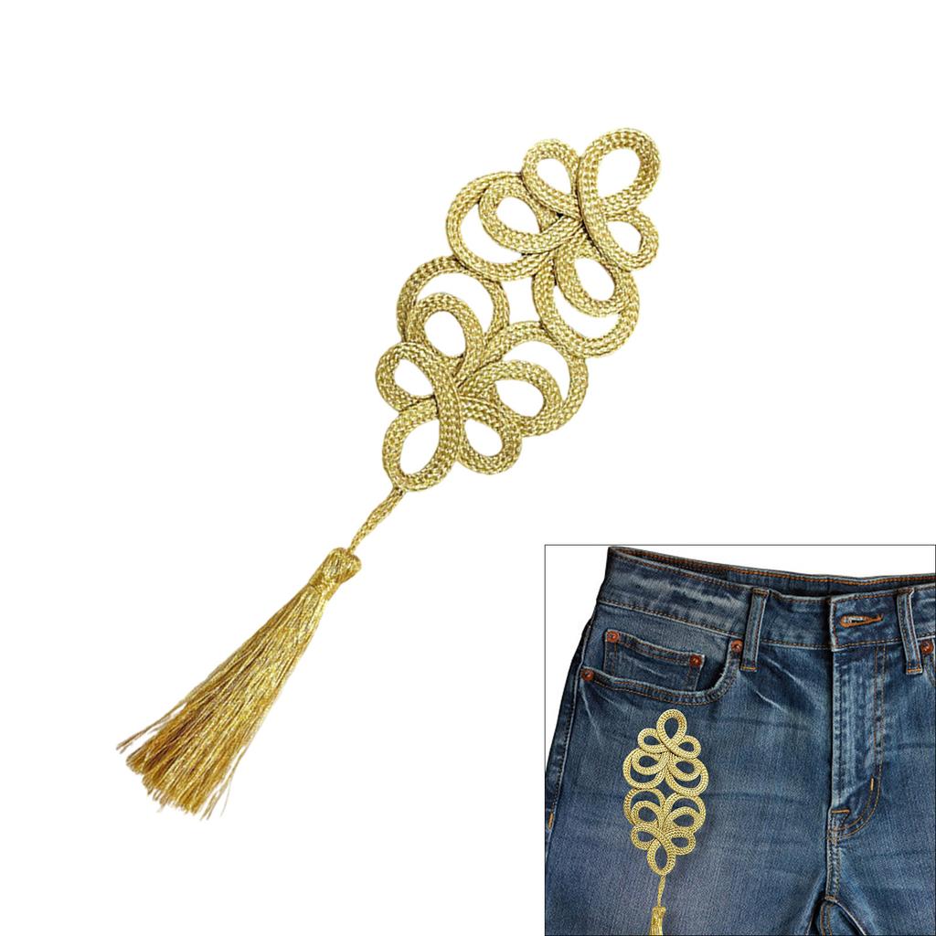 Eye-Catching Braided Flower Applique for Clothes Hat Sewing Patches DIY Scarf Wedding Dress Decors Accessories