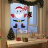 Removable Window Static Stickers Non-woven New Year Stickers New Christmas Door Stickers  Christmas