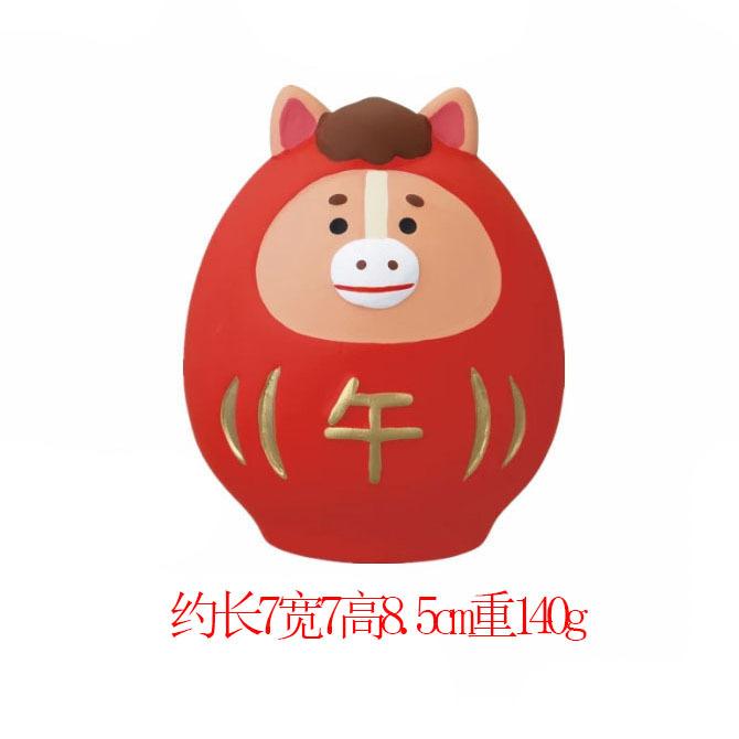 Japan Zakka  twelve zodiac animals Scene Decoration Bookshelf Decoration Collectible Home Decor Resin Craft Toy Japan Ornaments
