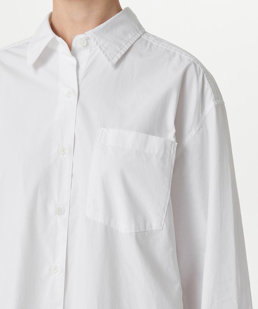 MUSINSA STANDARD WOMAN Women'S Oversized Washed Poplin Shirt [White]