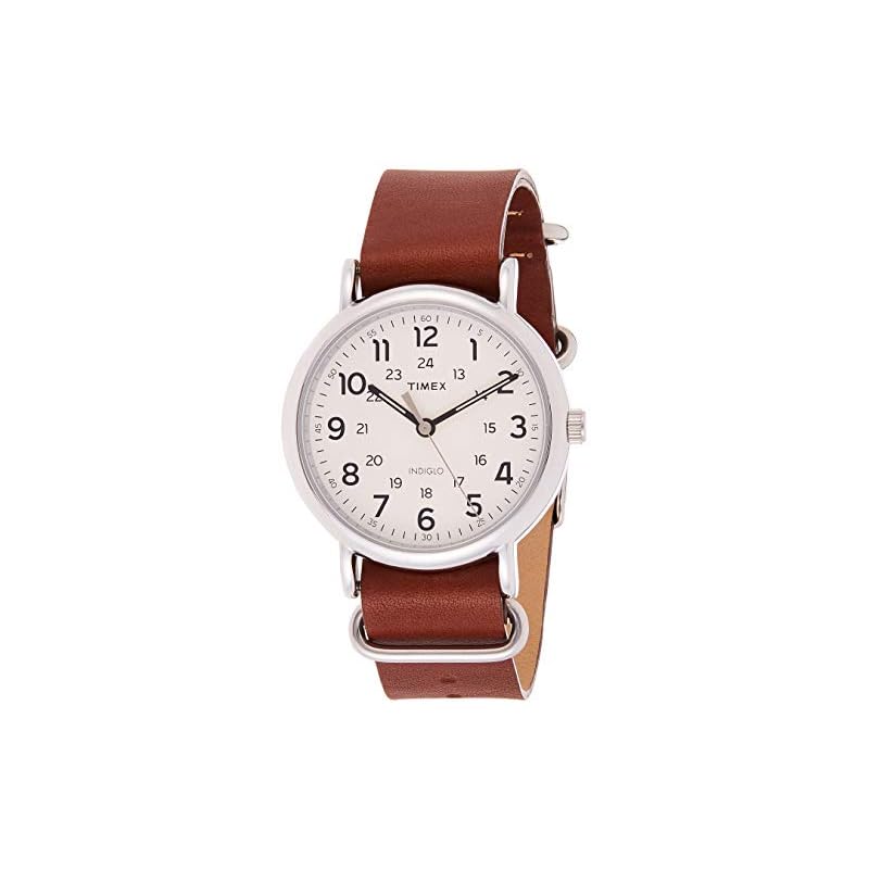 Timex Men's Weekender 40mm Watch T2P495 Year-Round Brown