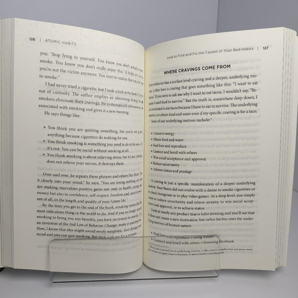 A Book Influences A Lifetime Atomic Habits In English Establishing Good Habits Breaking Habits Printing Clearly Quality Paper