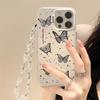 Zhitai Butterfly Frosted Laser Case for iPhone 13/14/15 Pro/16/12 Pro Max