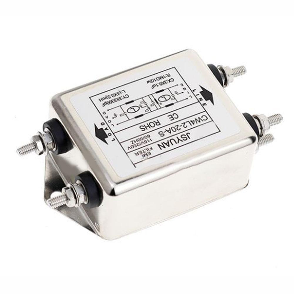 Advanced Doublestage Bolt Type Power Filter for Single Phase AC 220VAC