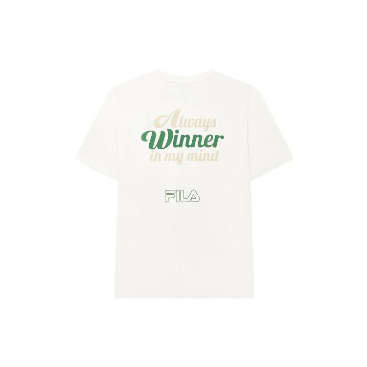 New FILA T Shirts Men's Ivory F11M339104F-IV