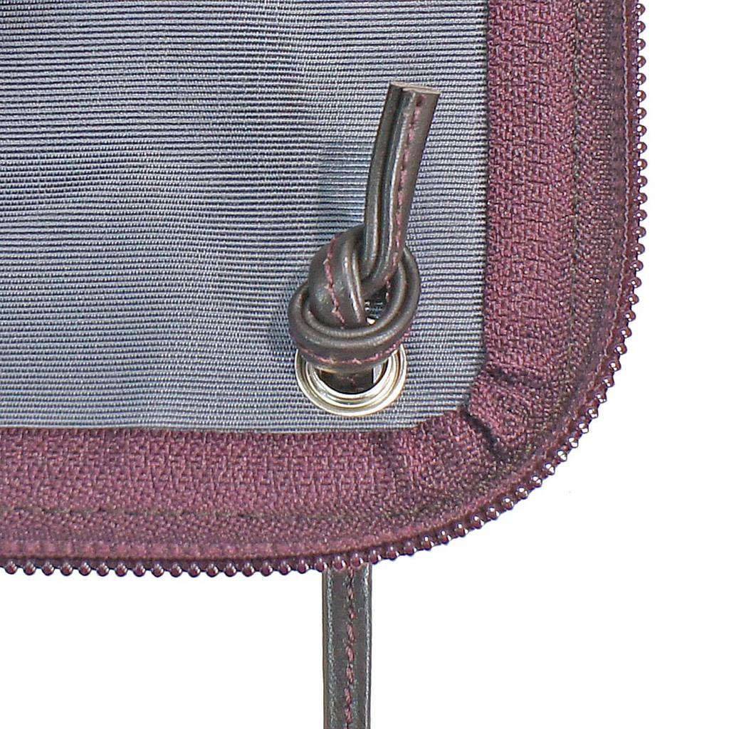 Inden Sacoche Smartphone Pochette Smartphone Case Deerskin Purple X White Lacquer Grape Pattern [Indenya] 5027-16-120