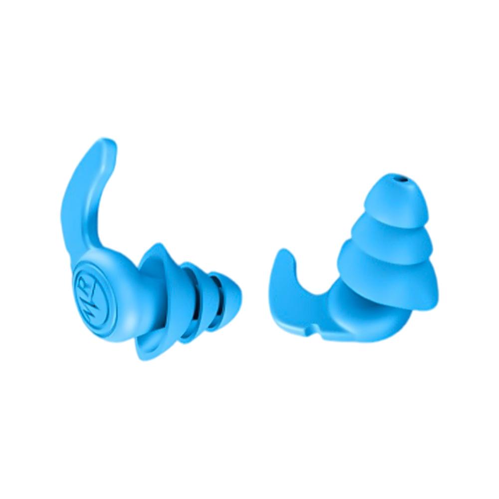 3Layer Anti Noise Silicone Soundproof Earplugs Waterproof Swimming Ear Plugs For Sleeping Diving Surf Soft Comfort Ear Protector