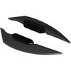 Akozon 1 Set of Motorcycle Side Winglet Aerodynamic Spoiler, Compatible with Universal Motorcycles and Electric Bikes (Black)