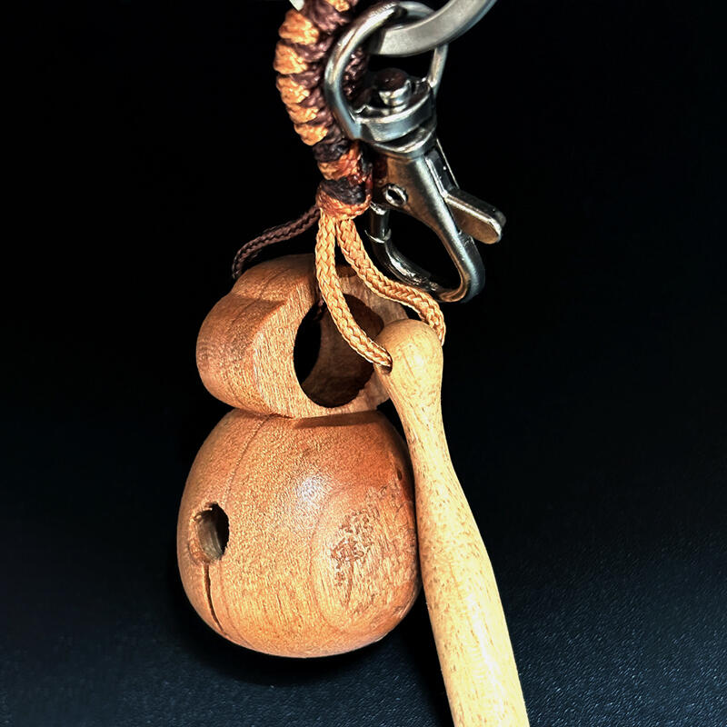 Moktak Keychain Buddhist Supplies Goods Buddha Baekcham Tree Amulet Key