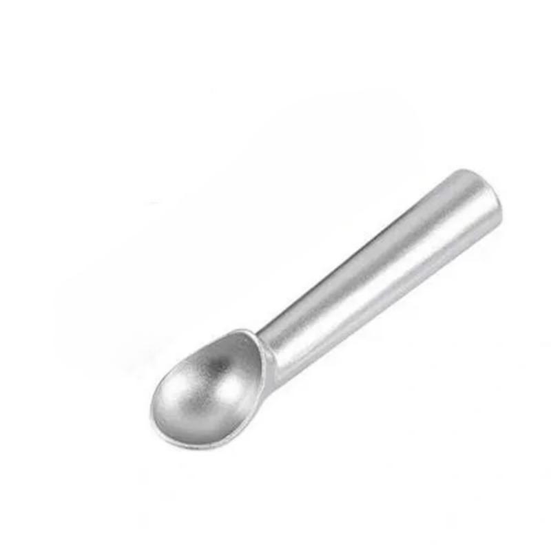

1 Pc Ice Cream Spoon Tools Portable Aluminum Non-stick Anti-feeze Ice Cream Spoon Kitchen Accessories серебряный