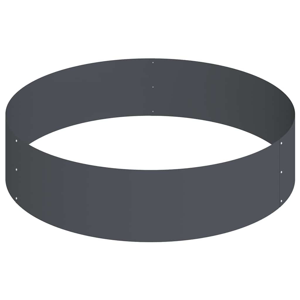Garden Planter Anthracite 90 X 90 X 20 Cm