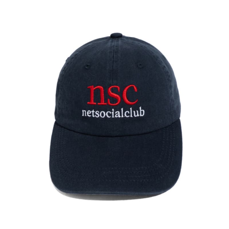 

Net Social Club NSC WASHED CAP (NAVY) FREE