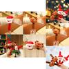 Lovely Santa Ring Plush Toy With Cute Reindeer Design Ideal For Christmas Presents