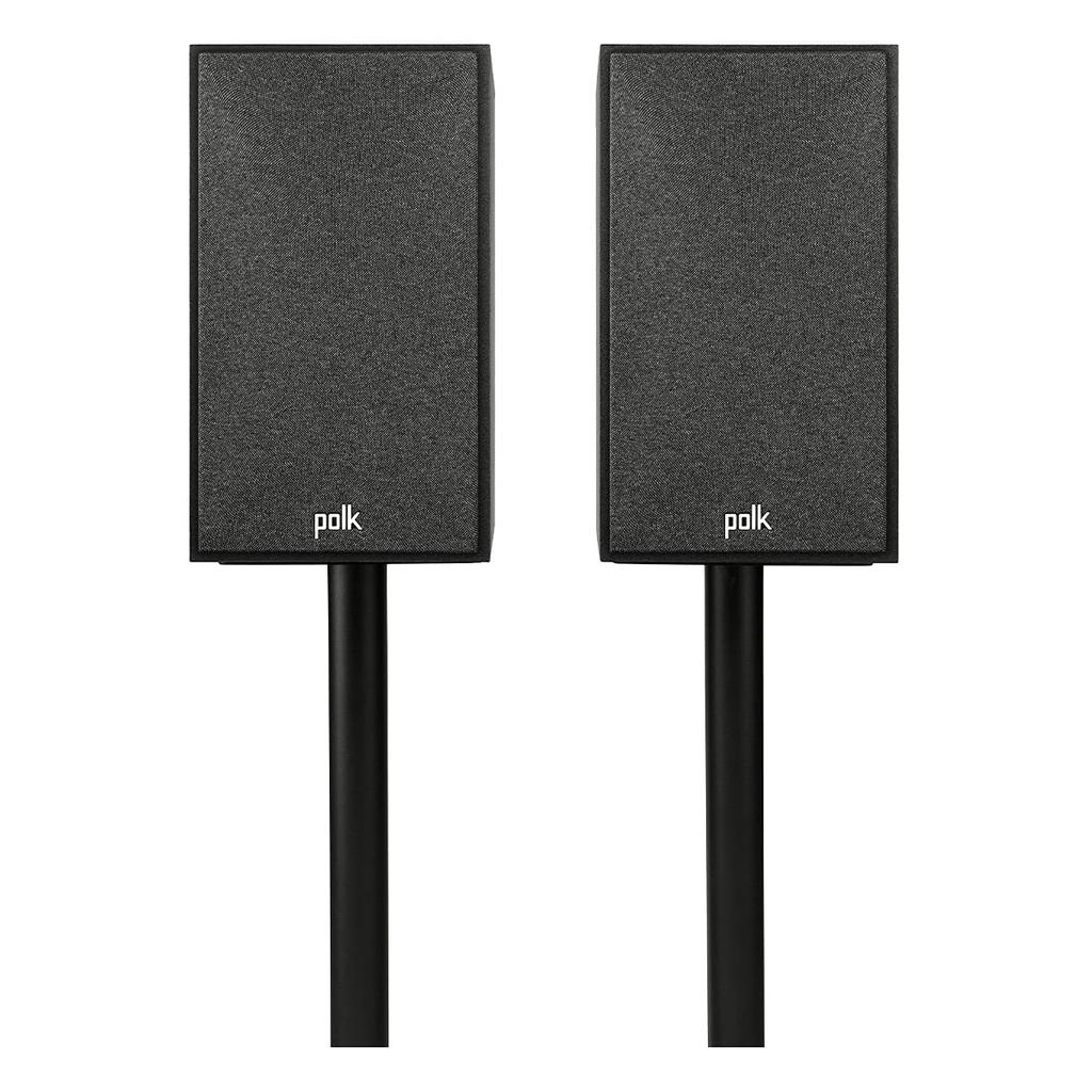 POLK AUDIO Monitor XT Series Bookshelf Speaker Matte Black MXT20 Set of (1 2)