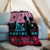 1PC Custom Name Spirit Poster outdooor Flannel blankets Patterns Throw Blanket All-Season Soft Gift for Couch, Bed, Camping gifts