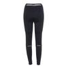 Lion de Kapelmuur Padded Cycling Tights with UV Platinum Size 34 Women's Spring/Summer Protection, Pad, Black,