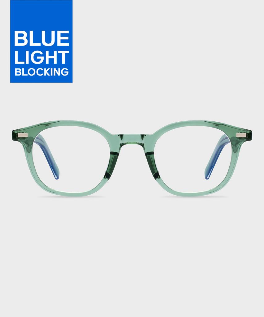 Likkeullou Rc B019 Original Blue Light Glasses Crystal Green