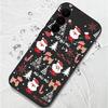 Christmas Deer Pattern Phone Case For Samsung Galaxy S24 S25 Ultra S23 S22 Ultra S21 S20 FE A14 A34 A15 A35 A52 A53 A54 A55 5G A16A36A56 Lanyard Cover