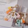 Alphabet Number Keychain Casting Mold Jewelry Craft Tools for Making Ornaments