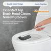 Multifunctional Cleaning Brush Dead Corner Hard Bristle Brush for Bathroom Tile Floor Toilet
