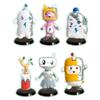 Figure Lankybox 6pcs Robot Toy Model Animal Toy Desk Decor Kid Gift Birthday