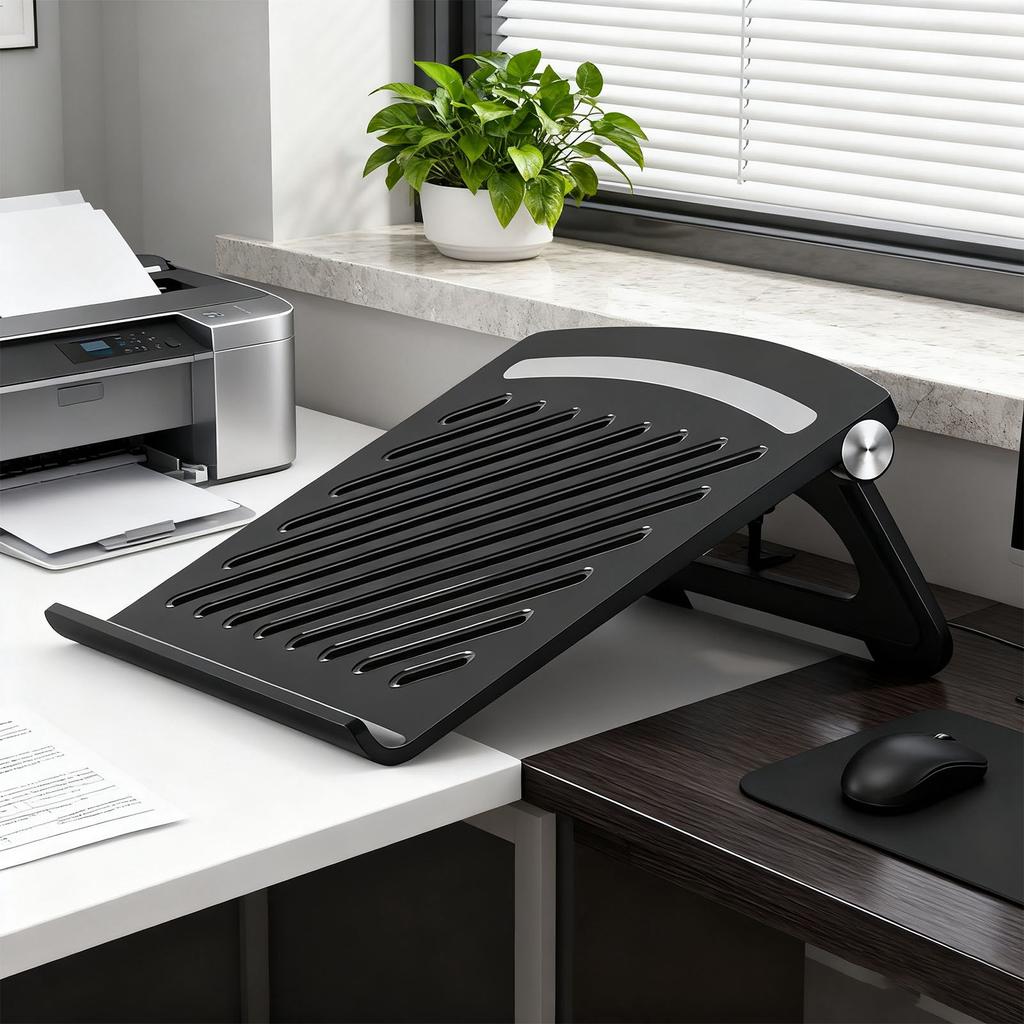 Folding Stand for Laptop Tablet Ergonomic Base Hollow Cooling Non Slip Portable Laptop Notebook Desk Holder