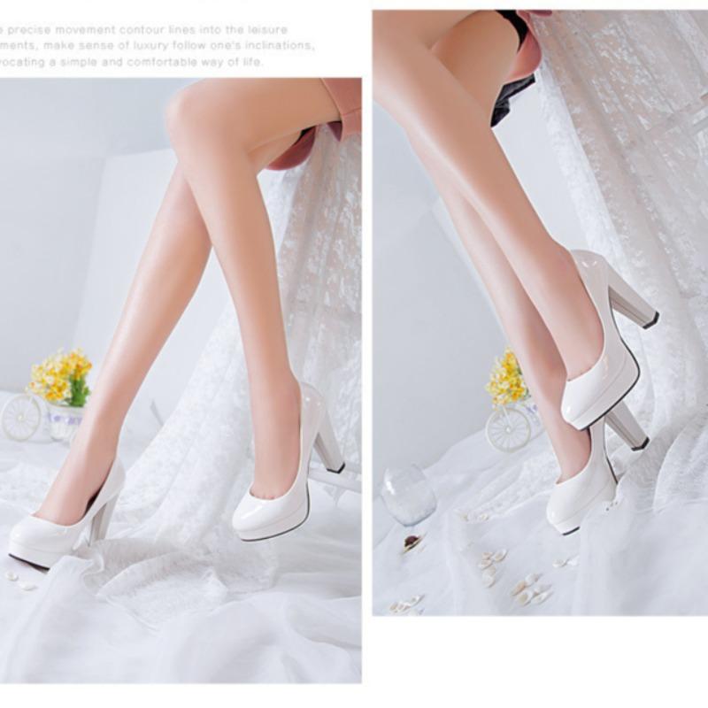 Women's Sexy Red High Heels Designer Luxury Pointed Toe Ultra Heels Pumps Wedding Party Bantquet Sandalias De Mujer Plus Size 42