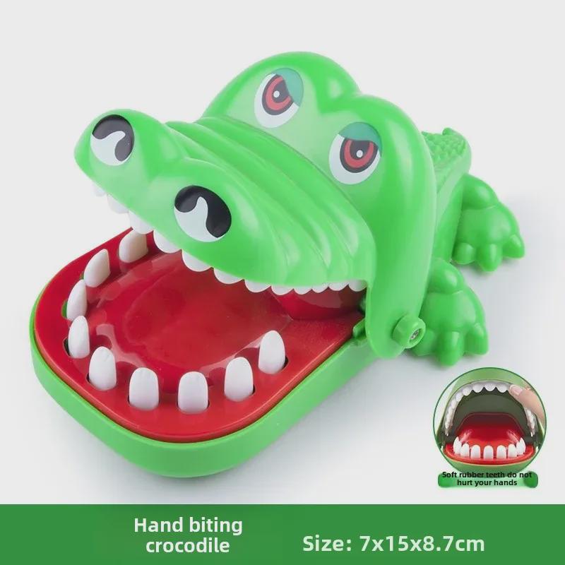 

Игрушки для кусаний в виде динозавров, акул и крокодилов: Мягкие силиконовые зубцы и несколько стилей