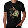 Unisex With A Crow Tattoo T-Shirt Casual Daily Wear Short Sleeve Top