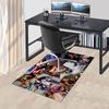 Johnny Hallyday Tribute Poster CollageOffice Mat Perfect for Home Decor Office Desk Chair Rugs Chair Carpet for office Polyester Chair Mat G