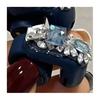 1Pc Clip-on Earbud Sparkling Rhinestone Decor Easy Installation Snap-On Design DIY Headphone Decorative Clamp