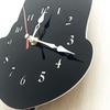 Acrylic Black & White Dog Pendulum Wall Clock for Study, Bedroom, or Living Room
