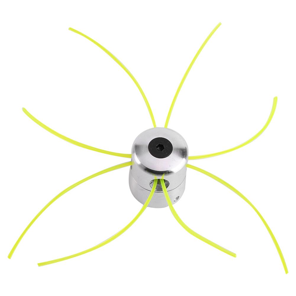 Aluminium Alloy Strimmer Trimmer Head String Set for Gasoline Grass Brush Cutter