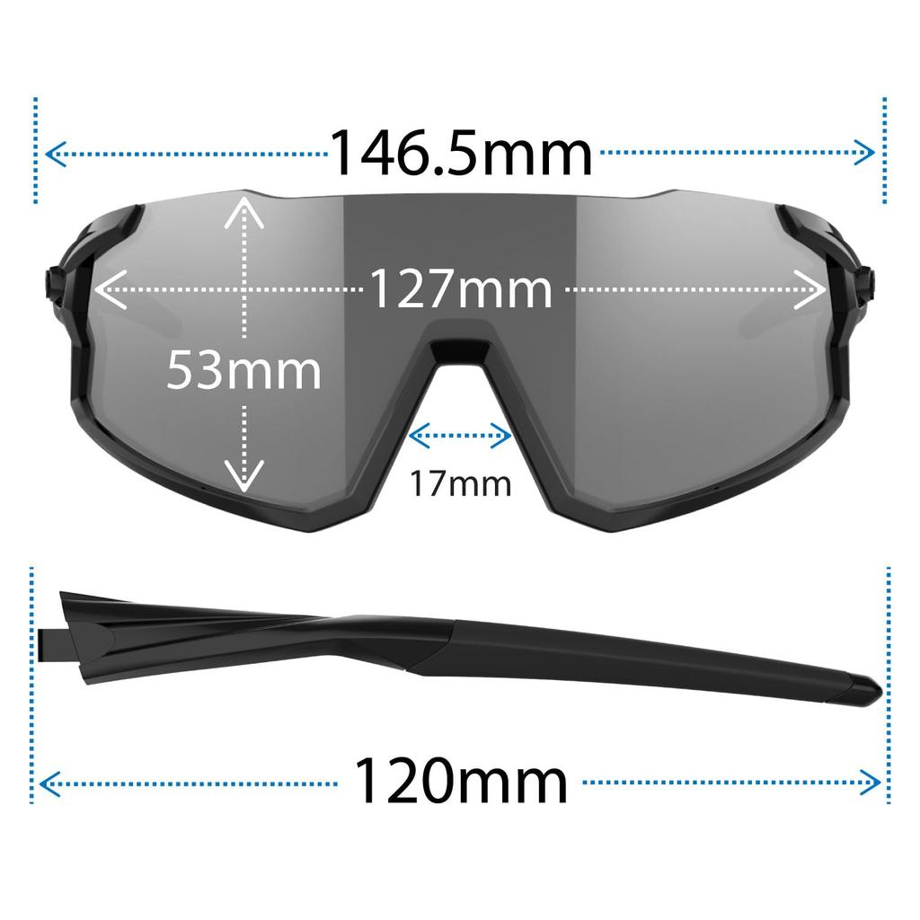 Sunglasses STASH [Tifosi] Smoke/AC Red/Clear M-L