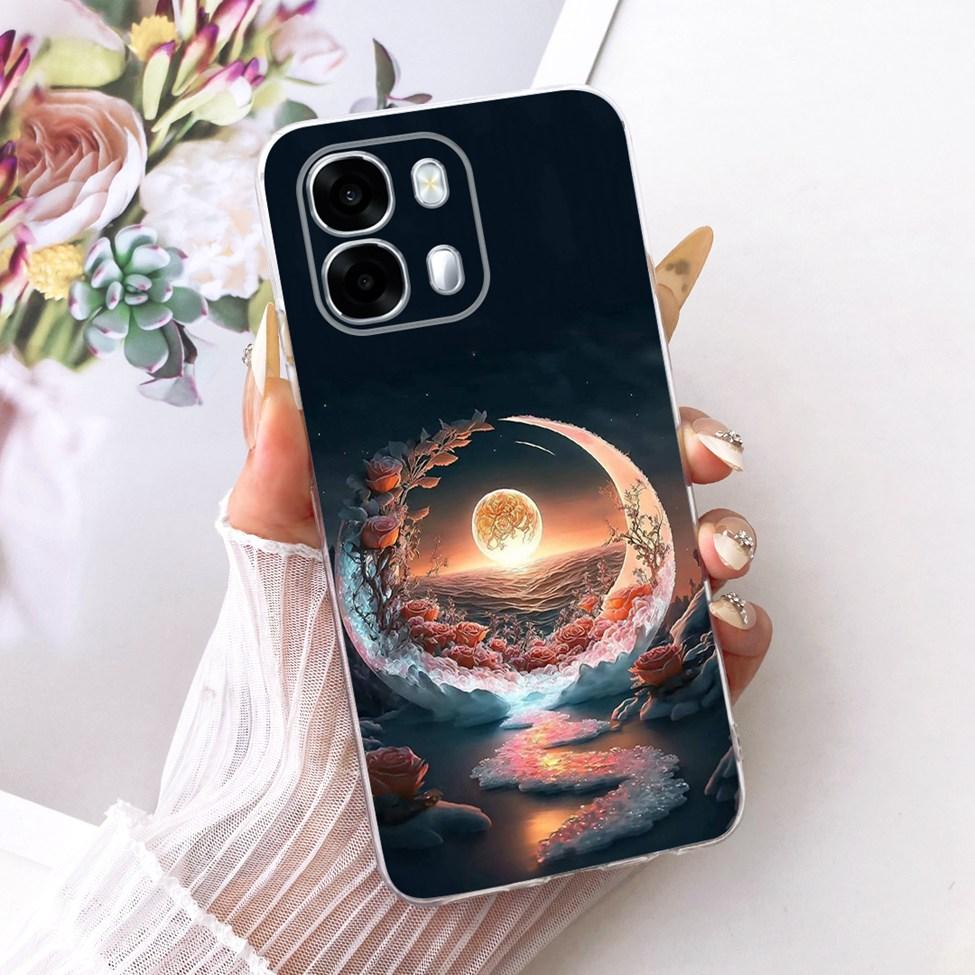 Klares Gehäuse für Oppo A6s 5G Hülle CPH2789 Luxuriös Süß Mode Schmetterling Cool Bemalte Abdeckung für Oppo A6s 4G CPH2815 Handyhülle