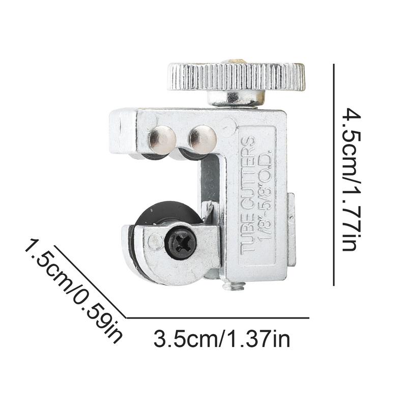 Starrer Rohrabschneider Kompakter Mini-Rohrabschneider Starrer Rohrabschneider Vielseitiger Kupferrohr-Rohrabschneider Leitungsabschneider Für Kupfer