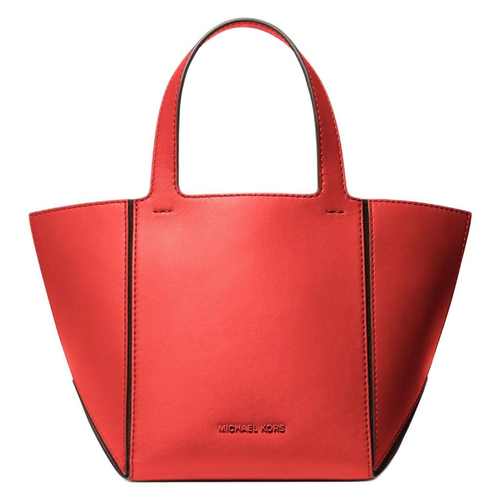 Michael Kors Mk Jordi Logo Open Tote Bag Women Tote Coral-Red 30F4T9JT5L-847