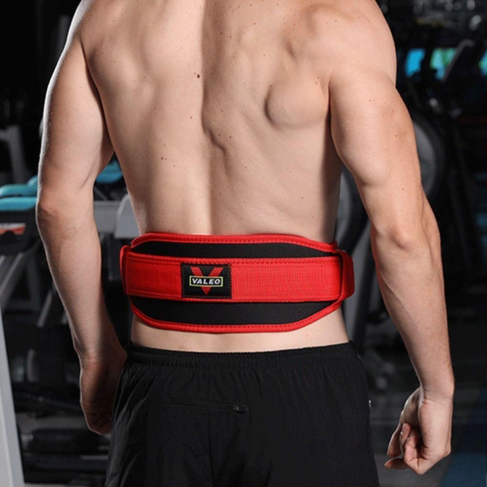 Safe Weightlift Waist Support Adjustable Workout Power Belt Breathable Fitness Belt Deadlift