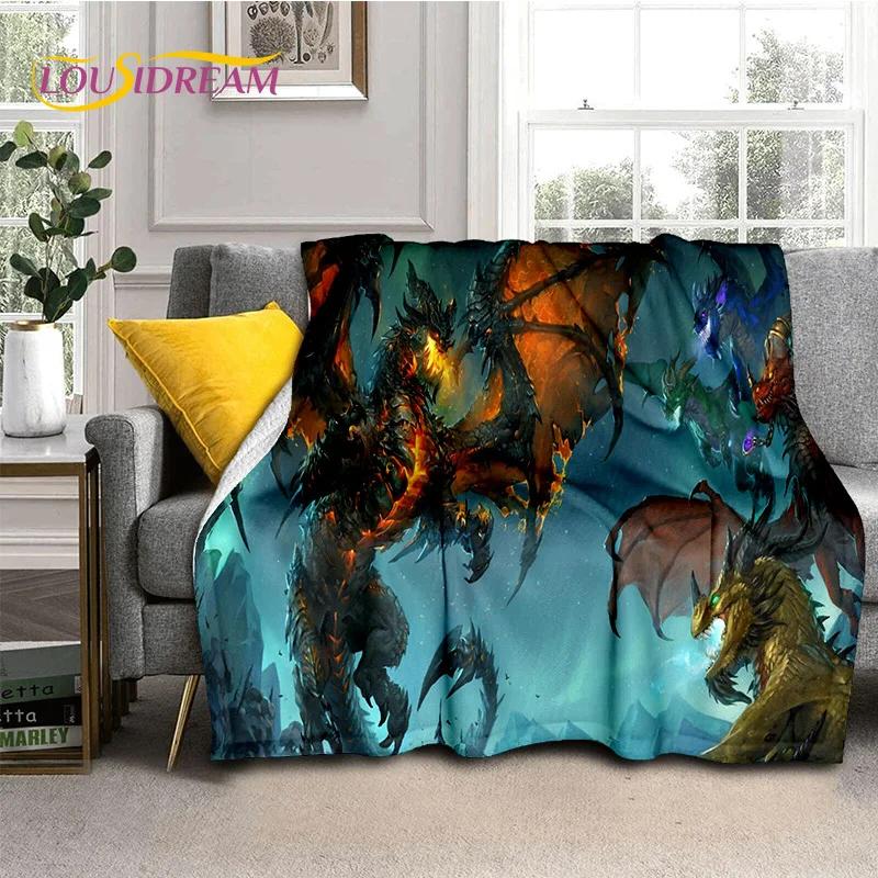 WOW, World of Warcraft Demon Hunter, Lich King Game Flannel Blanket for Beds Bedroom Sofa Picnic,Throw Blanket Outdoor Leisure