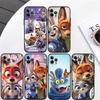 Zootopia Disney Phone Case for Motorola Moto Edge 60 60s 70 G86 G56 G54 E14 G04S G45 G54 G64 Pro Power Neo Fusion